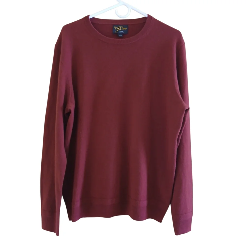 Knit for J.Crew 100% Cashmere Crew Neck Sweater L